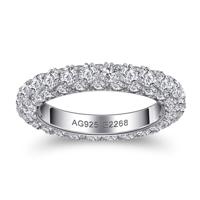 Full circle diamond ring For Women Jewelry