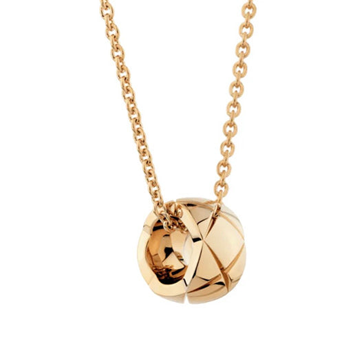 Golden Bean Necklace For Women Jewelry