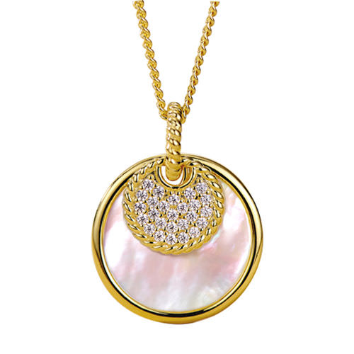 White Shell Necklace For Women Jewelry