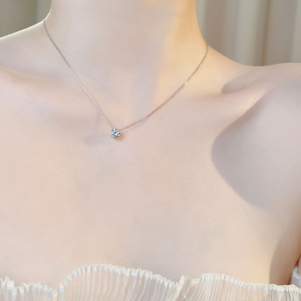 Solitaire Necklace For Women Jewelry
