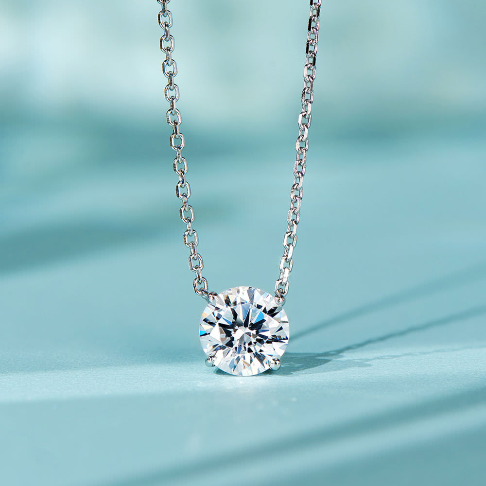 Solitaire Necklace For Women Jewelry