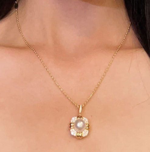 Pre-loved pearl necklace For Women Jewelry