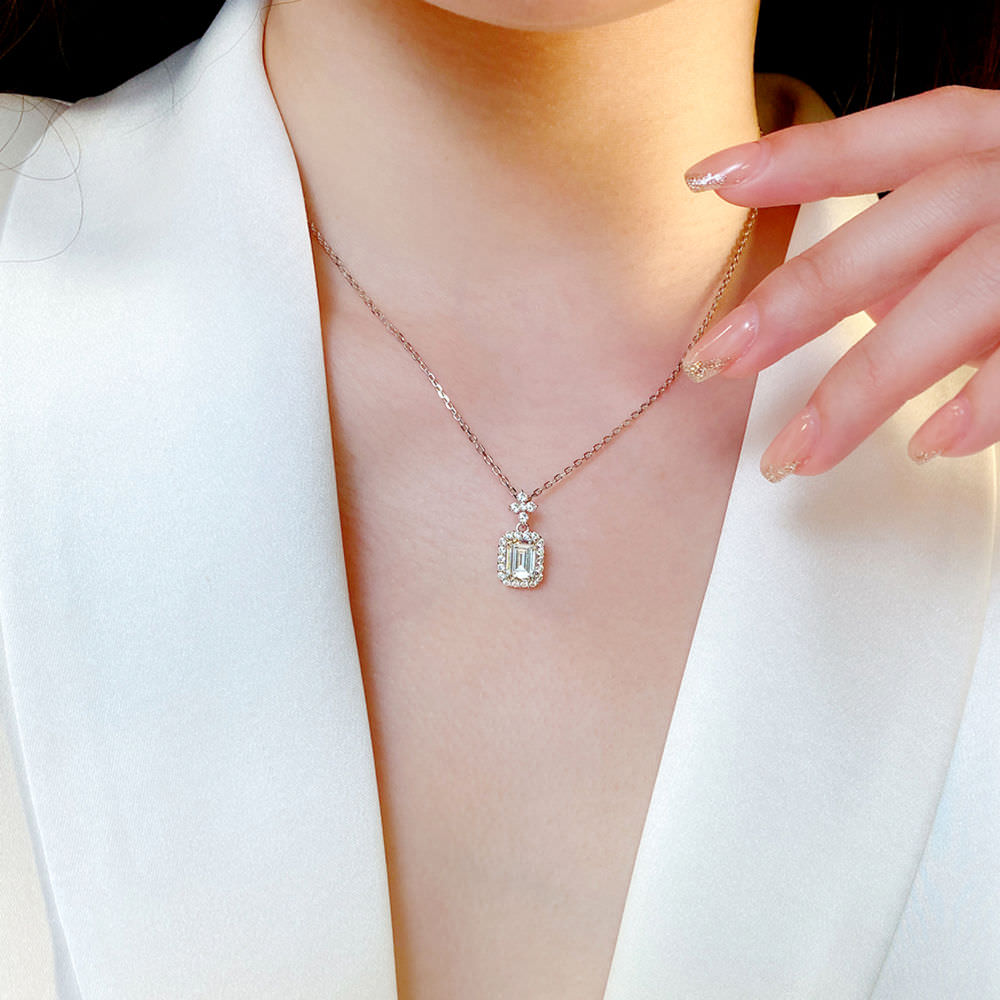 Sparkling Diamonds Necklace For Women Jewelry