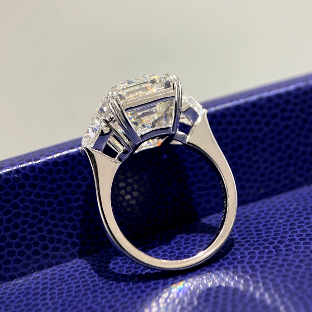 Pagoda Diamond Ring