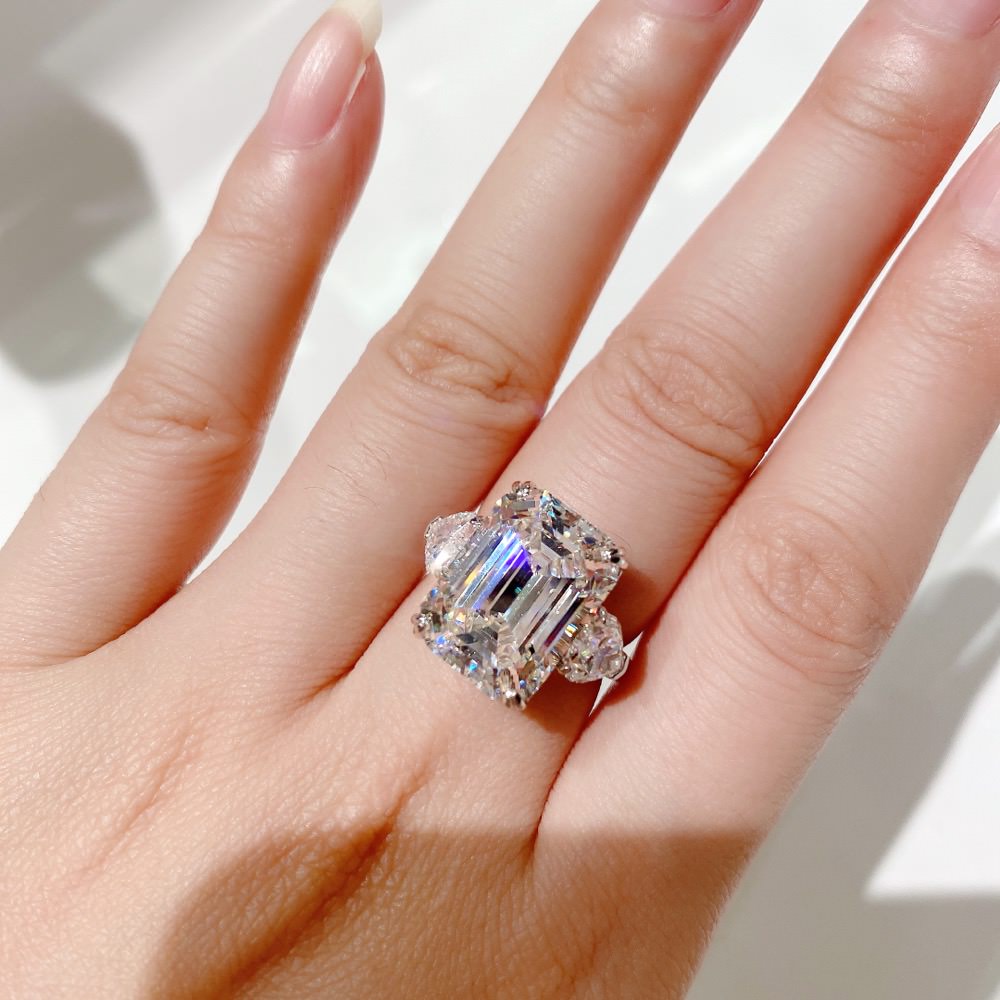 Pagoda Diamond Ring For Women Jewelry