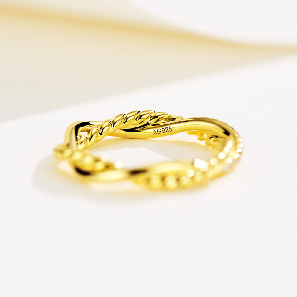 Twist Wrap Ring For Women Jewelry