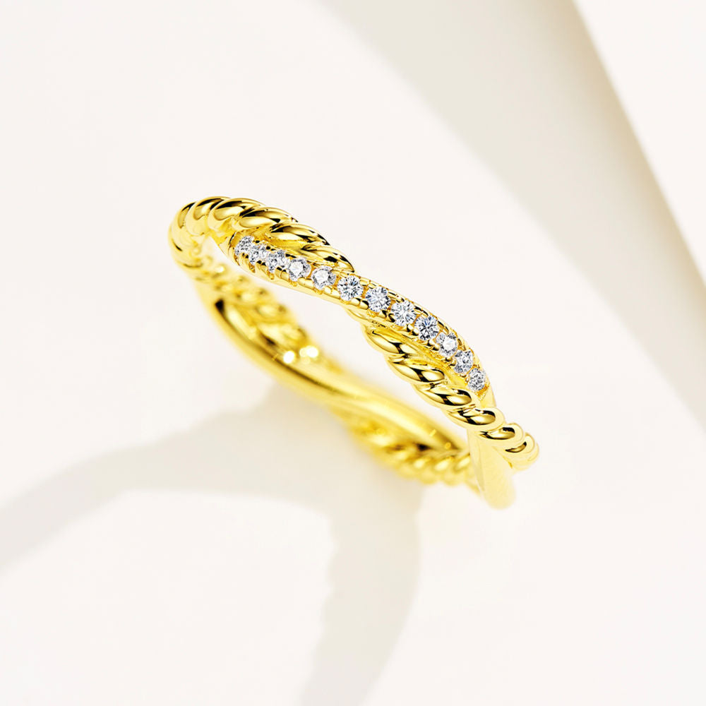 Twist Wrap Ring For Women Jewelry