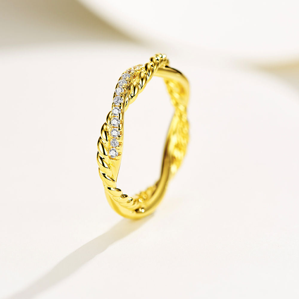 Twist Wrap Ring For Women Jewelry