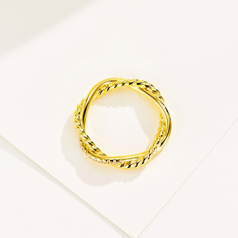 Twist Wrap Ring For Women Jewelry