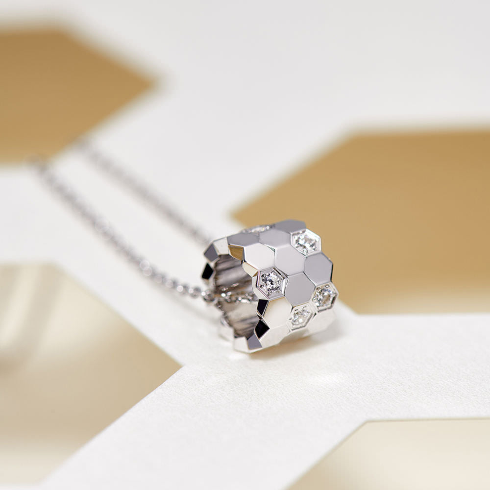 Honeycomb Necklace For Women Jewelry