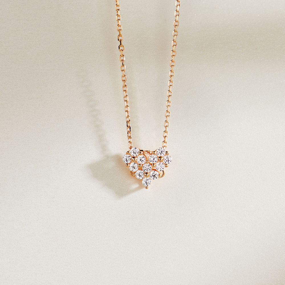 Mini Diamond Necklace For Women Jewelry