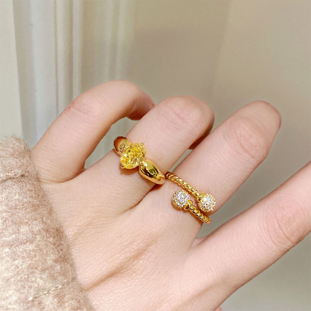 Plain Diamond Ring For Women Jewelry