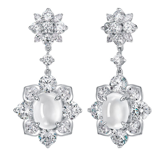 Jade Diamond Earrings