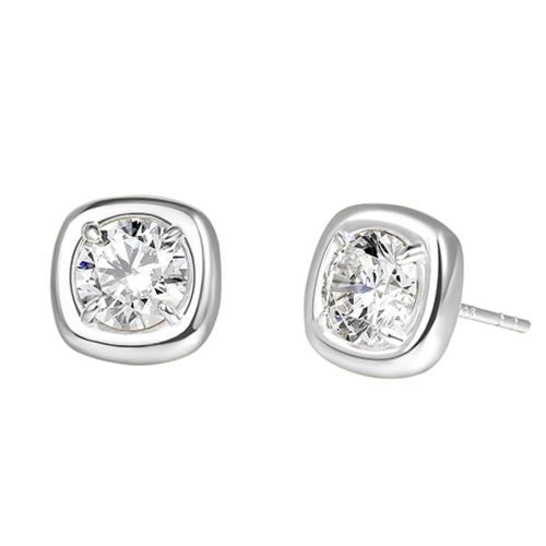 Solitaire Earrings