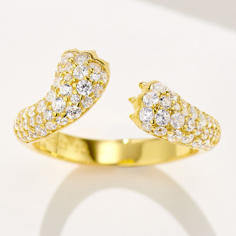 Leopard Paw Paw Ring For Women Jewelry