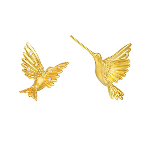 Bird Stud Earrings