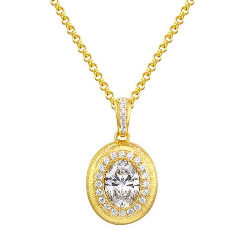 Vintage Diamond Necklace For Women Jewelry