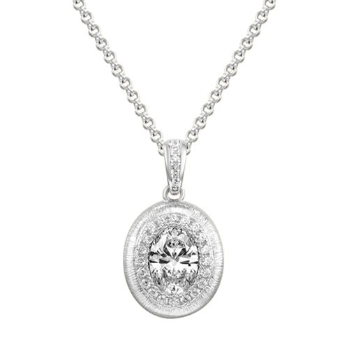 Vintage Diamond Necklace For Women Jewelry