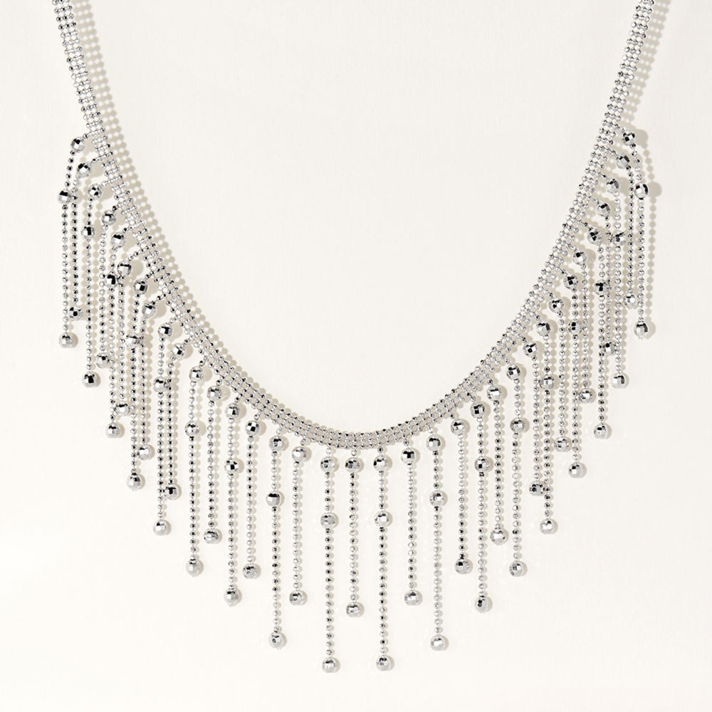 Tassel Bead Lace Necklace For Women Jewelry