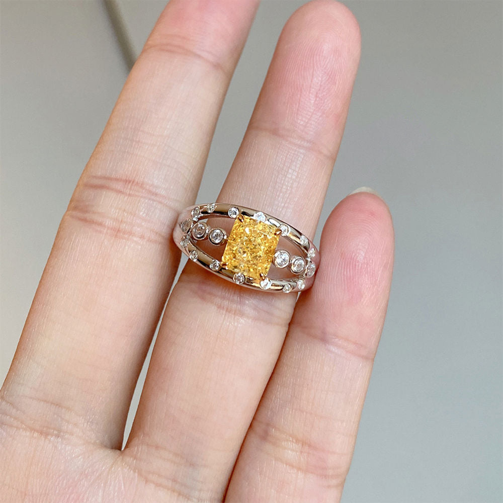 Glittering Star Ring For Women Jewelry