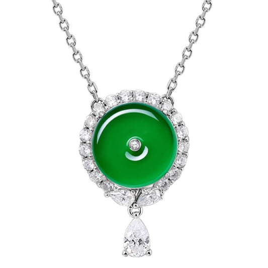 Chrysoprase Necklace For Women Jewelry