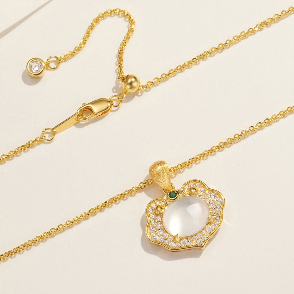 Ruyi Lock Necklace For Women Jewelry