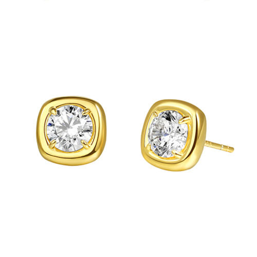 Solitaire Earrings