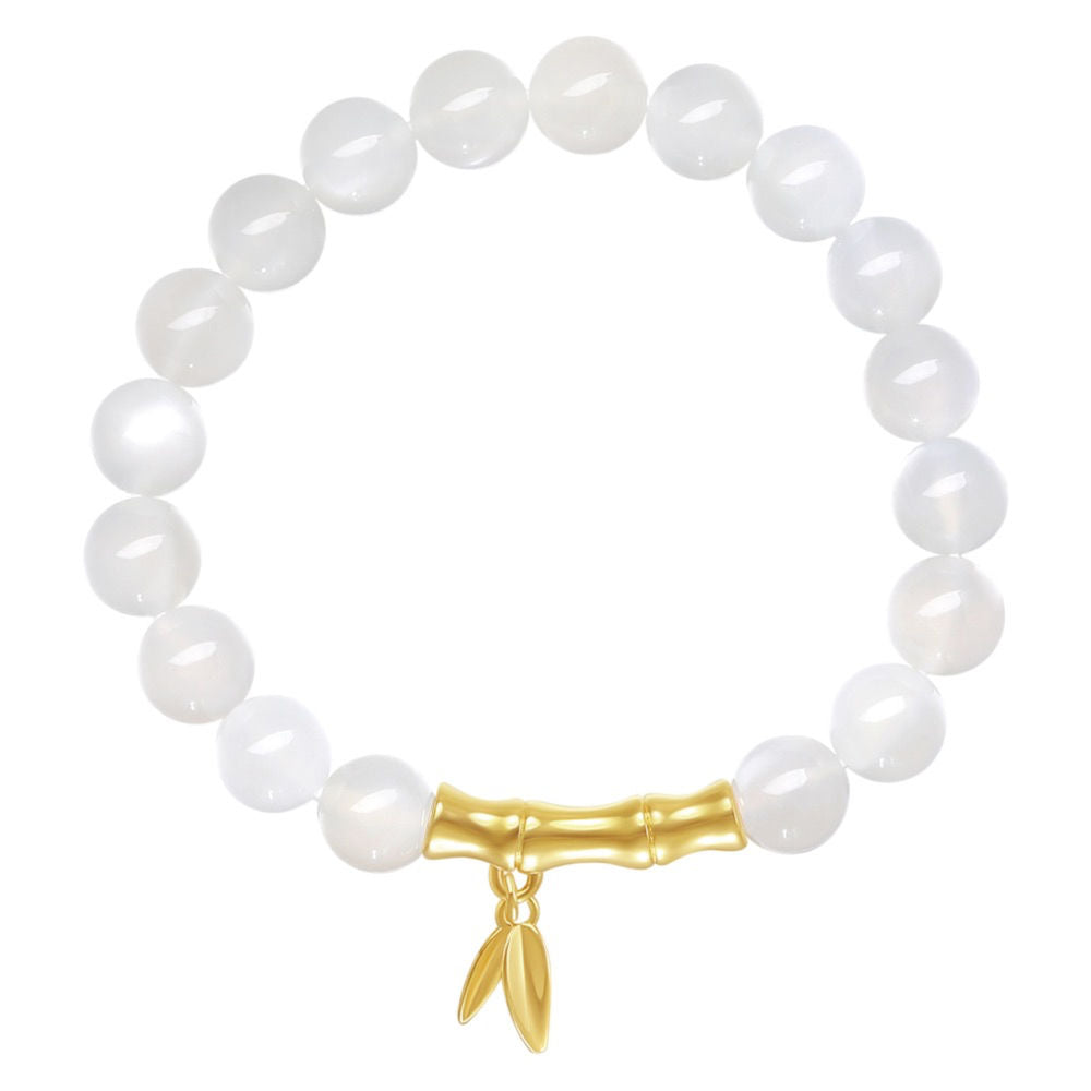 Golden Bamboo Bracelet For Women Jewelry