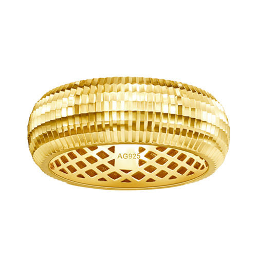 Faceted Lamp Ball Ring For Women Jewelry