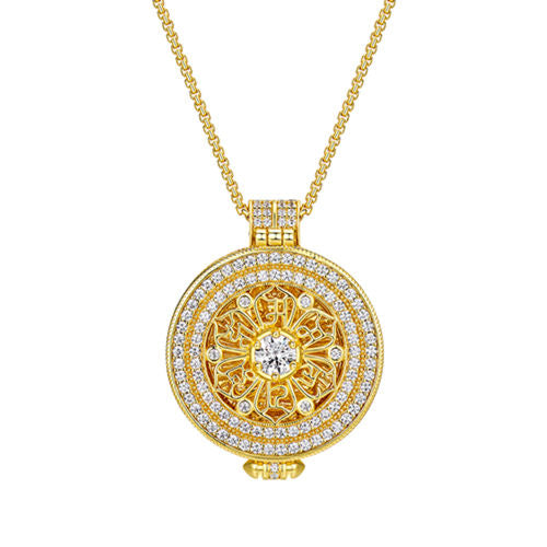 Manjushri Gaw Box Necklace For Women Jewelry