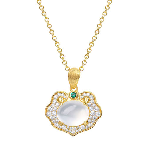 Ruyi Lock Necklace For Women Jewelry