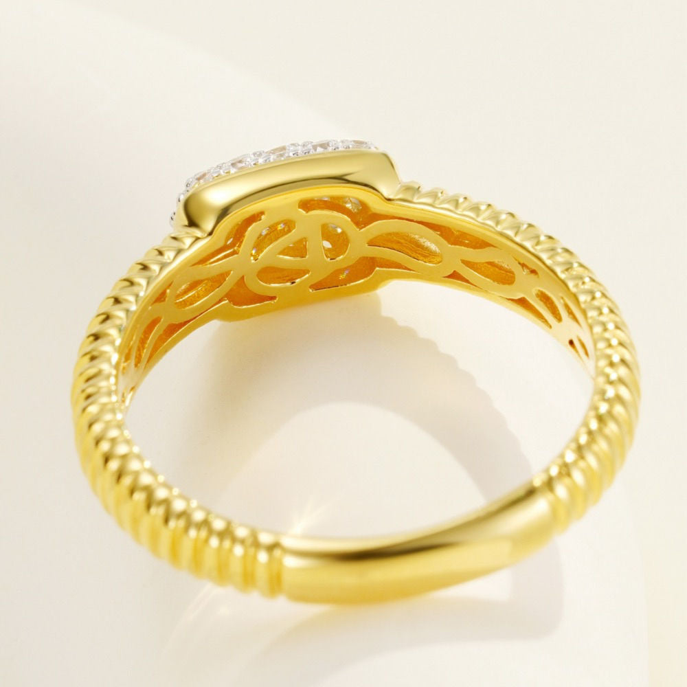 Baguette Pavé Ring