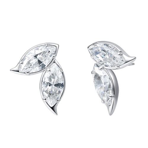 Futaba Diamond Stud Earrings For Women Jewelry
