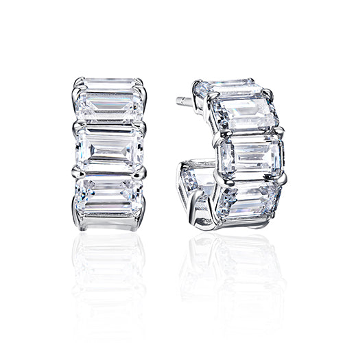 Rhinestone Stud Earrings