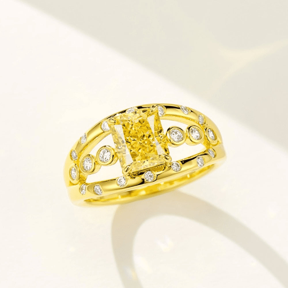 Glittering Star Ring For Women Jewelry