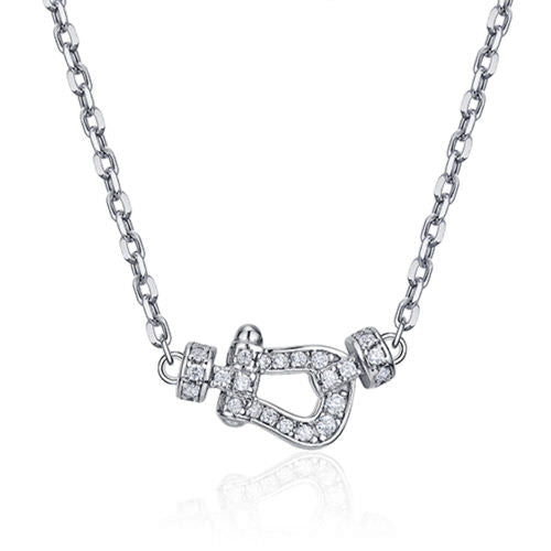 Mini Horseshoe Necklace For Women Jewelry