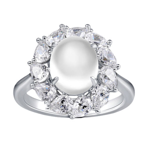 Foam Jade Ring For Women Jewelry