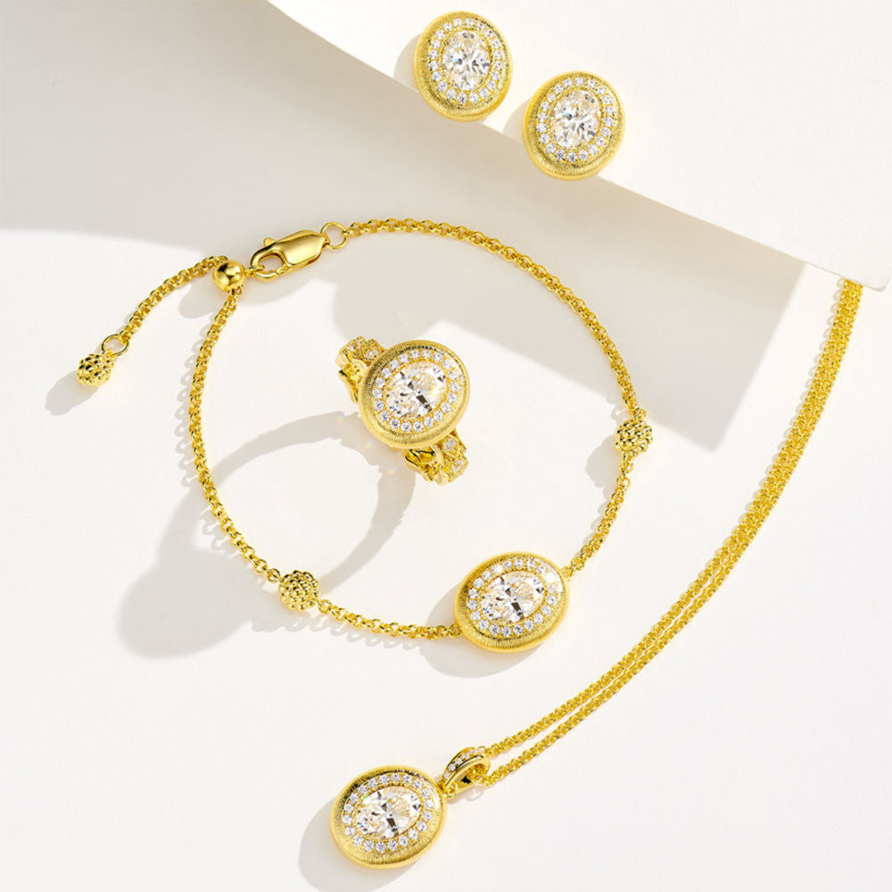 Vintage Diamond Necklace For Women Jewelry