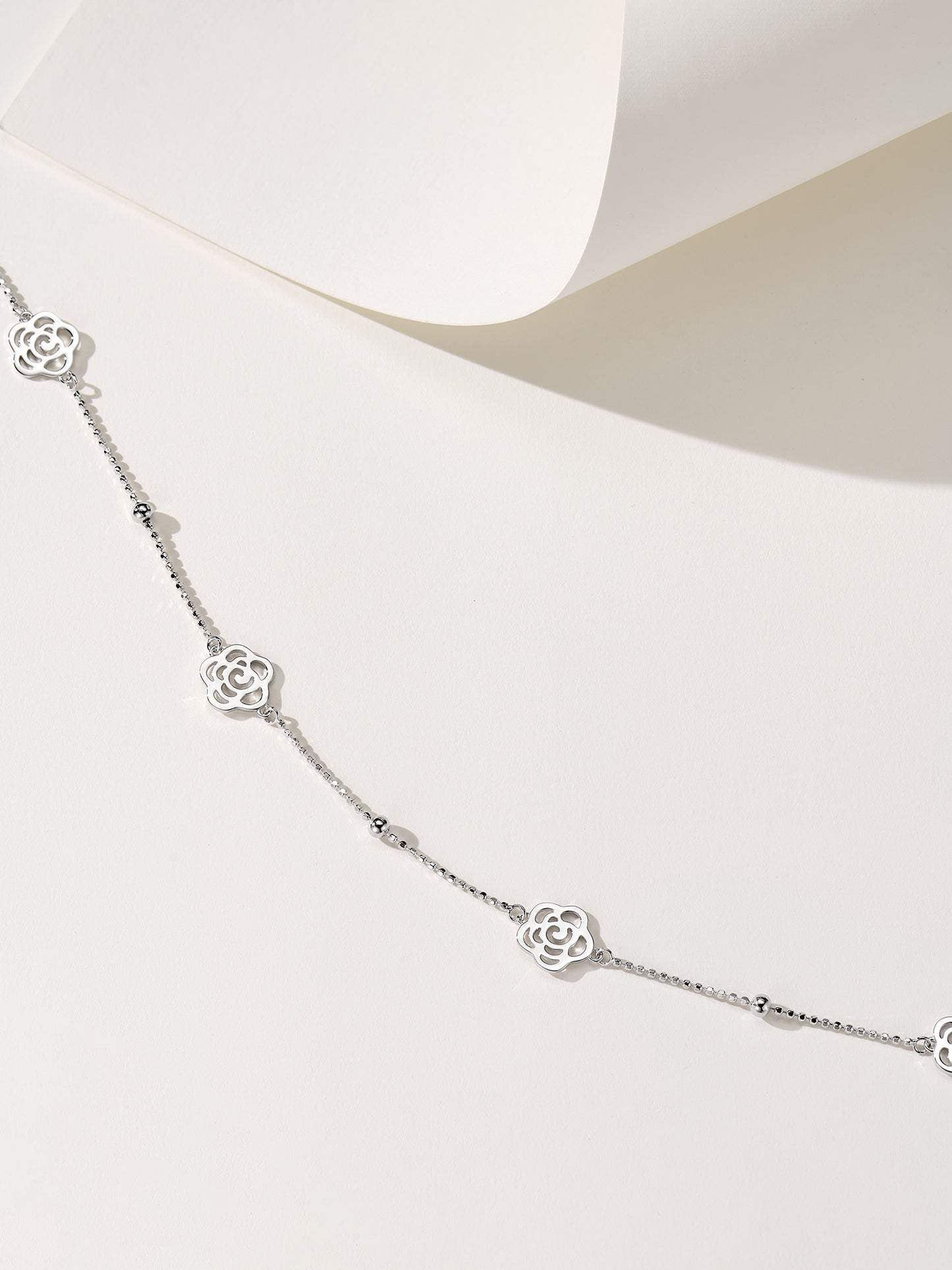 Rose Sweater Chain For Women Jewelry