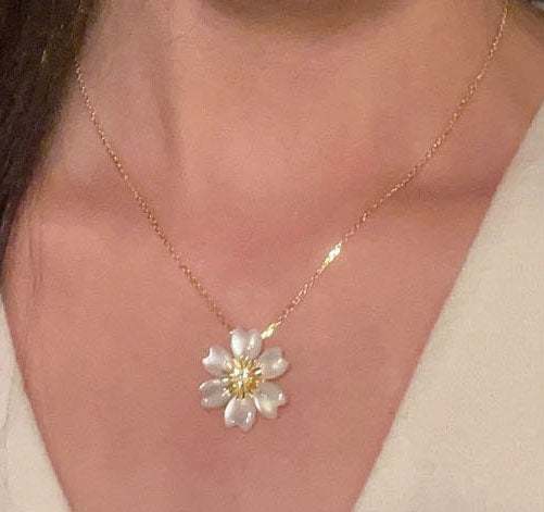 Rose Necklace For Women Jewelry