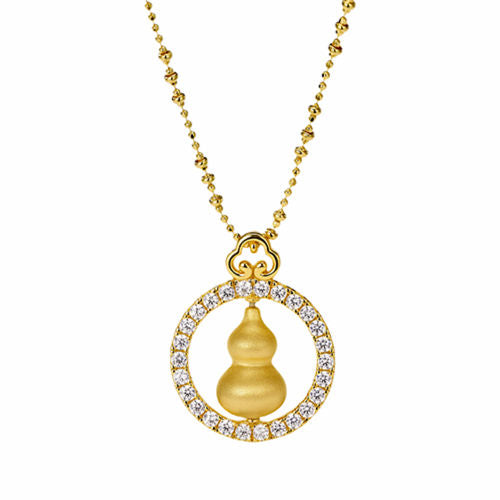 Turn The Gourd Necklace For Women Jewelry