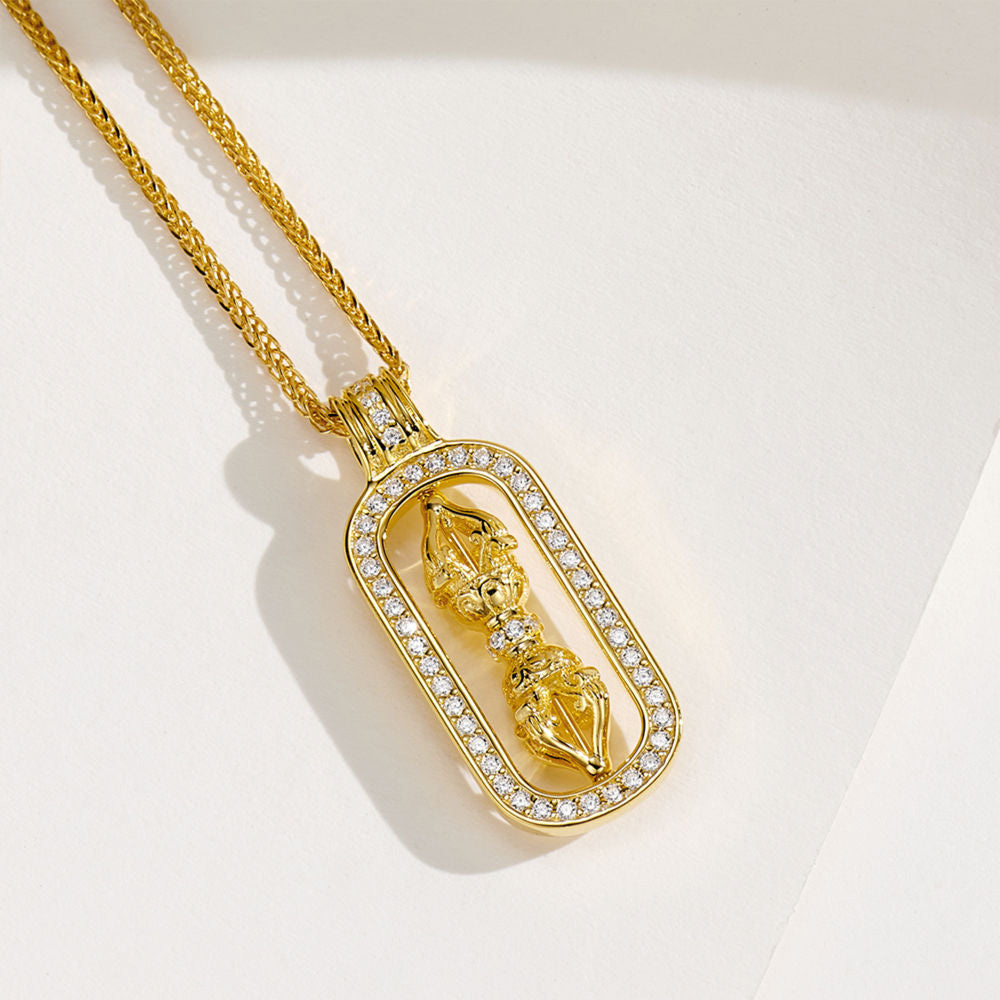 Spinning Vajra Necklace For Women Jewelry