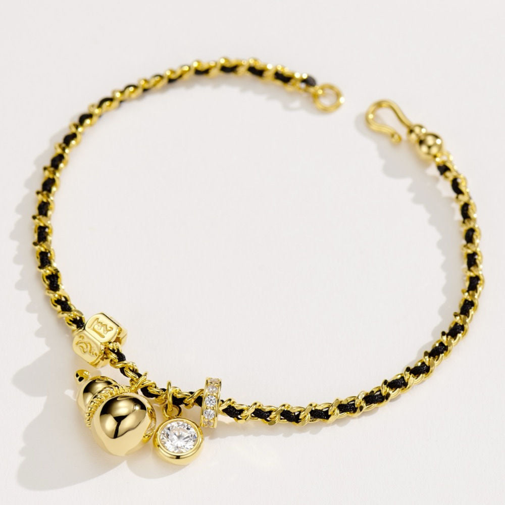 Gourd Bead String Bracelet For Women Jewelry