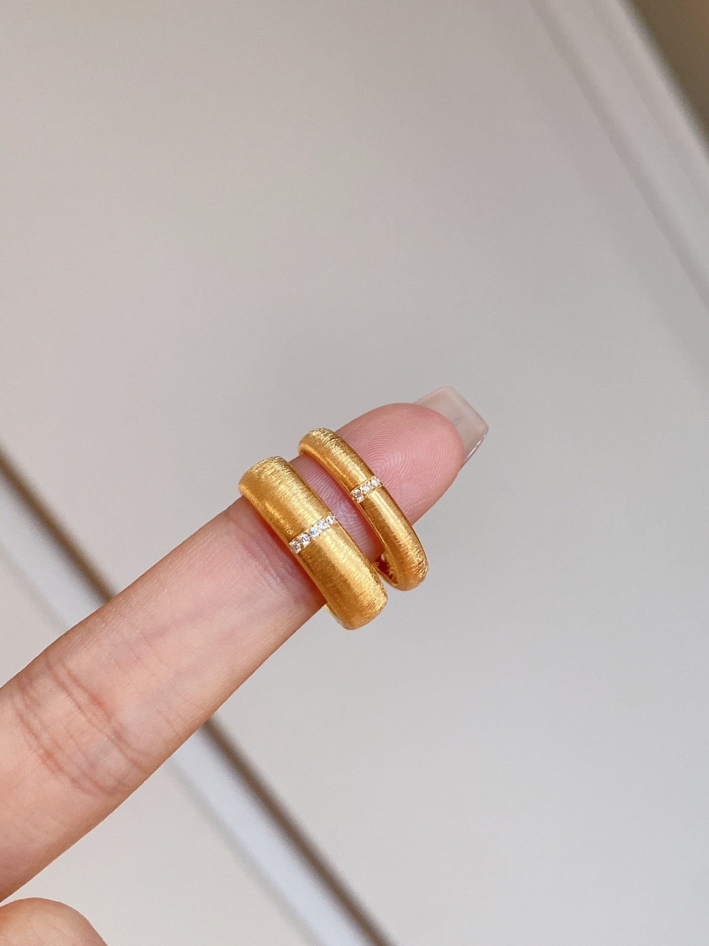 Simple Brushed Ring