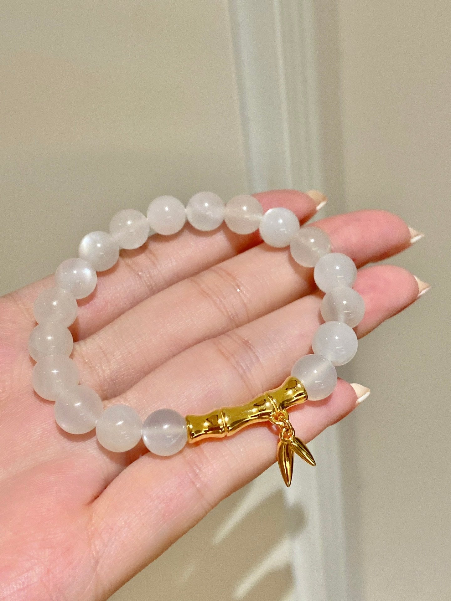 Golden Bamboo Bracelet For Women Jewelry