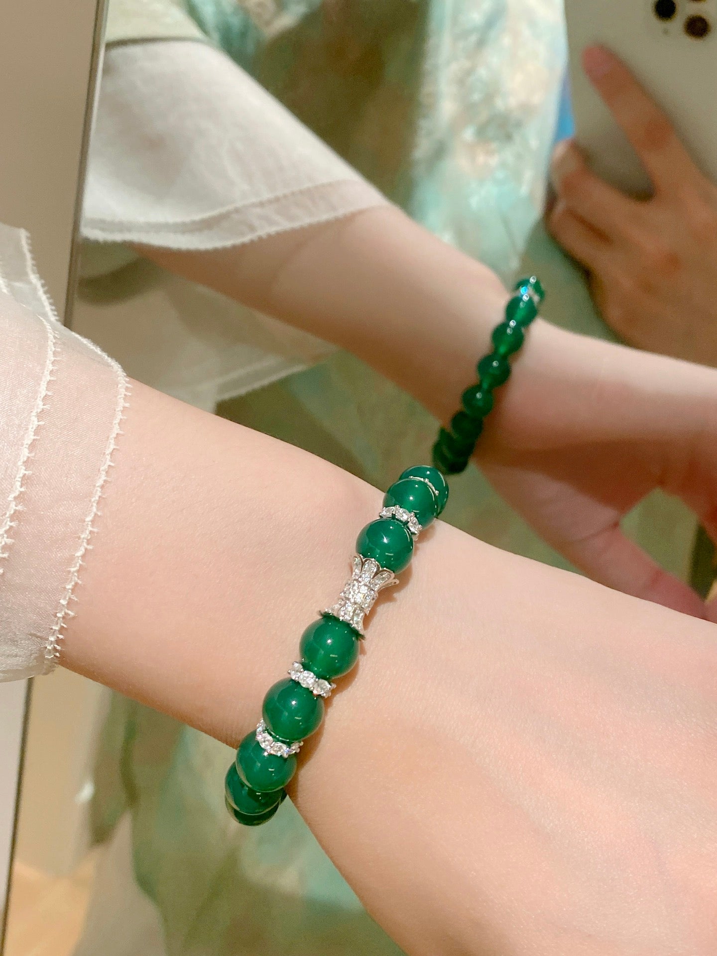 Chrysoprase Bracelets