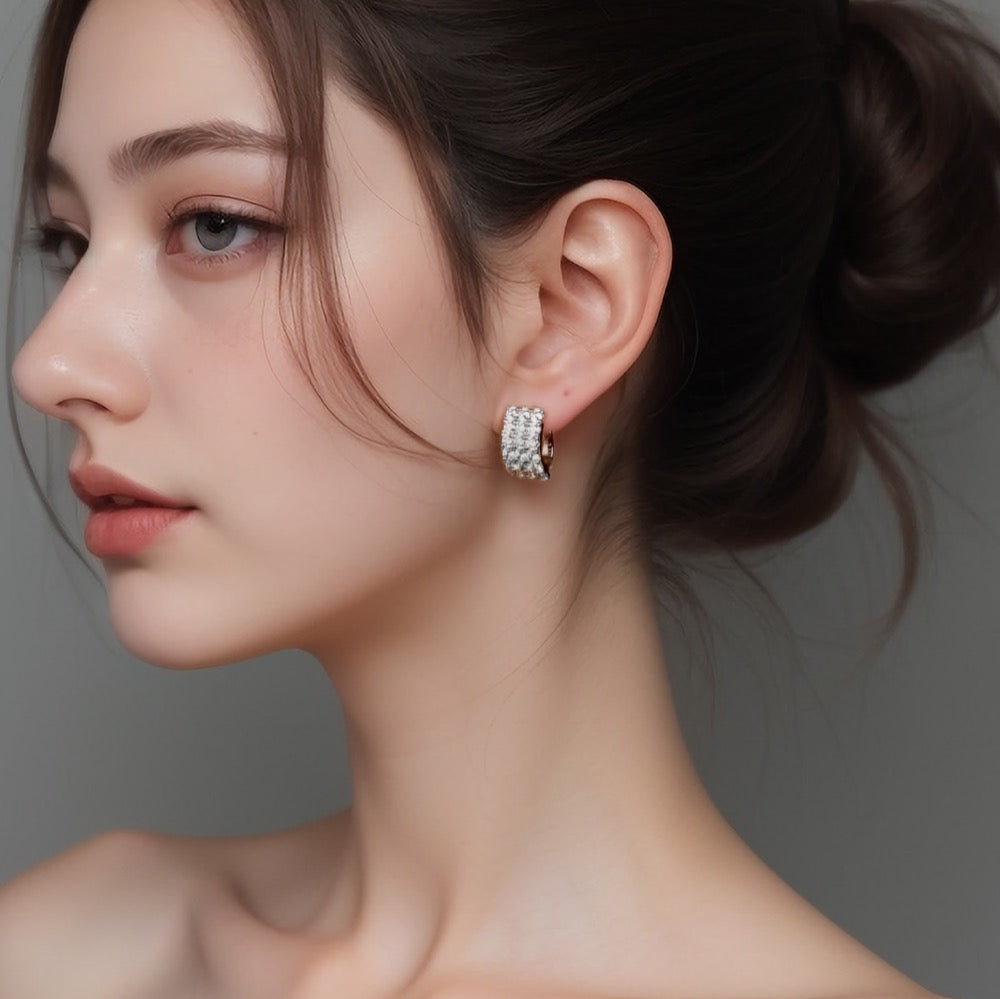 Sparkling Earrings For Women Jewelry