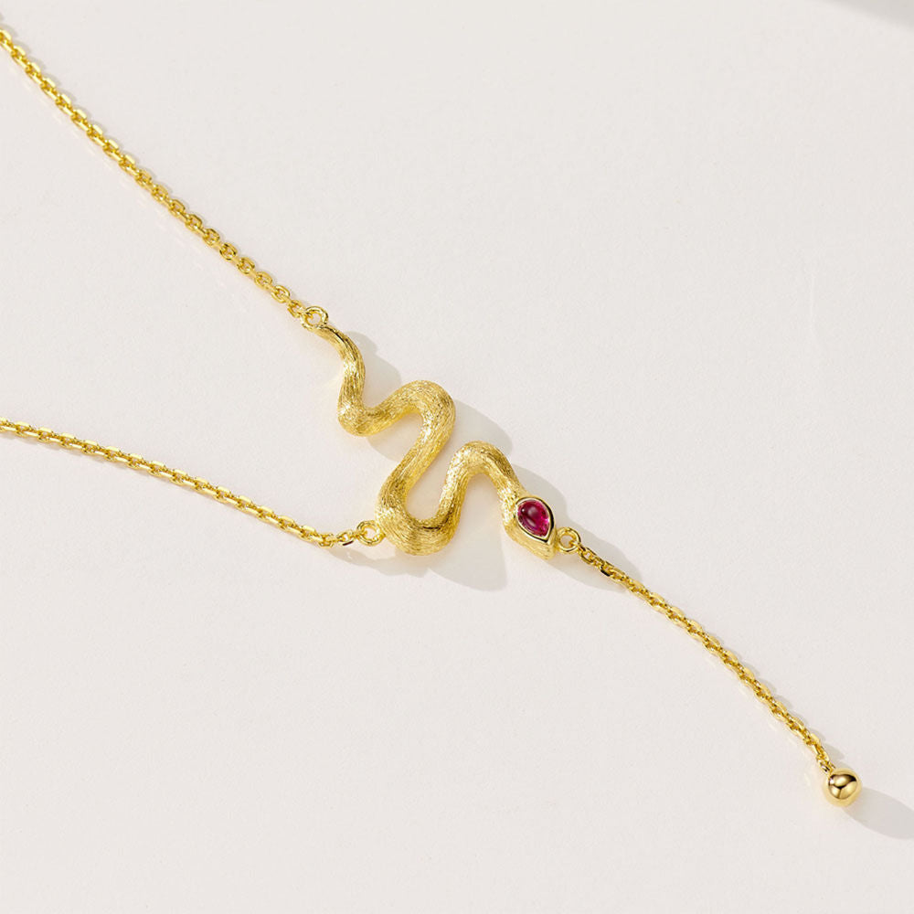 Spirit Snake Necklace For Women Jewelry