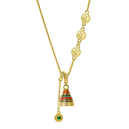 Wishing Tower Necklace For Women Jewelry