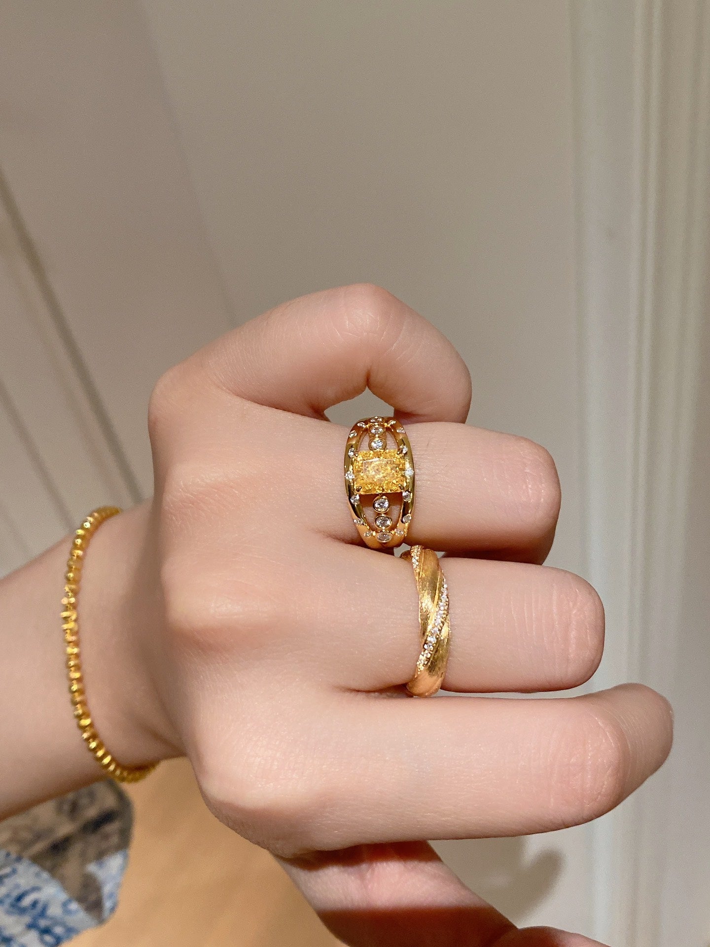 Glittering Star Ring For Women Jewelry